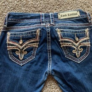 Rock Revival Skinny Jeans Size 28